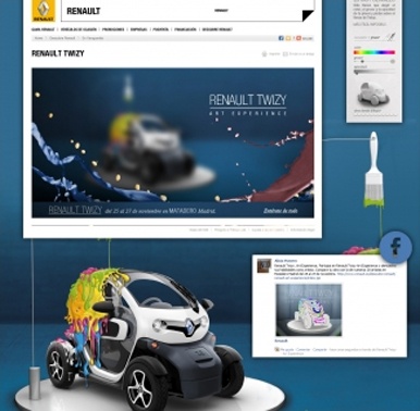 Campaña de Orbital Proximity para Renault Twizy
