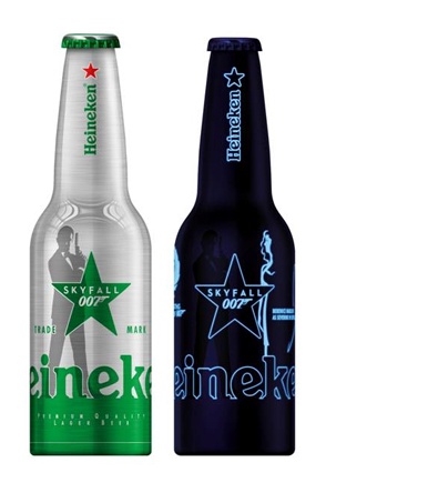 Botellas Heineken inspiradas en James Bond