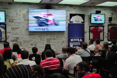 Retransmisión del Gran Premio de Aragón en el Marca Sports Café