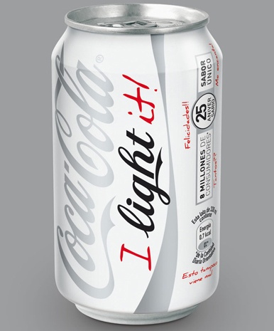 25 aniversario de Coca-Cola Light