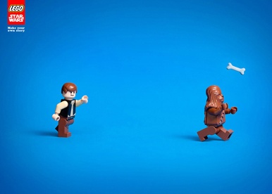 “Lego StarWars. Make your own story.”