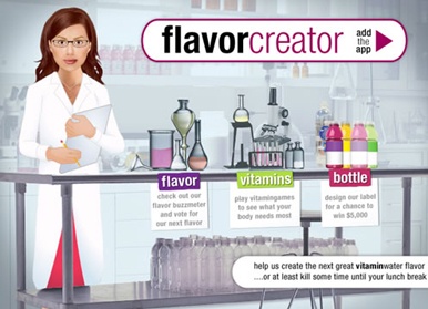 Flavour creator de Vitamin Water