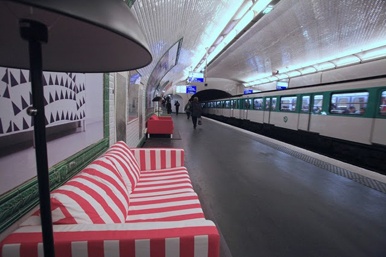Ikea en el metro de París