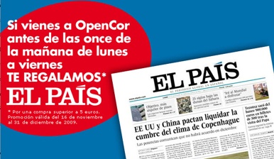 OpenCor regala El País
