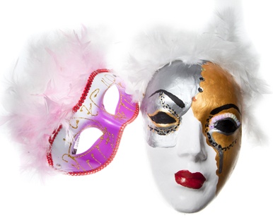 Máscara de Joaquín Cortes, a subasta en ebay