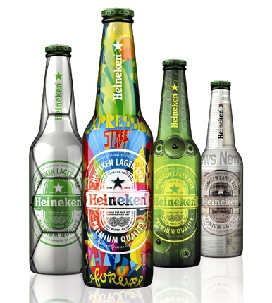 Ya puedes personalizar tu botella Heineken