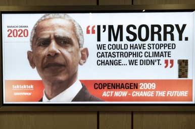 Obama según Greenpeace