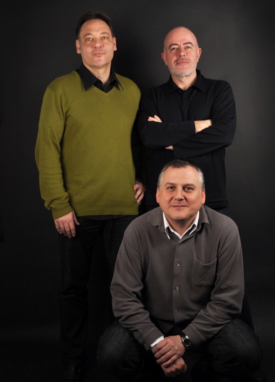 David Tetilla, José Requena y Víctor Curto