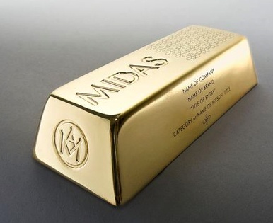 Lingote de oro de los Midas Awards