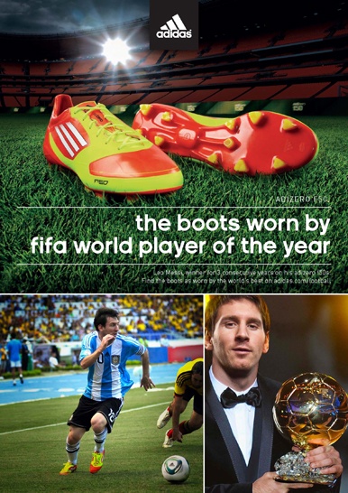 adidas celebra el Balón de Oro de Messi