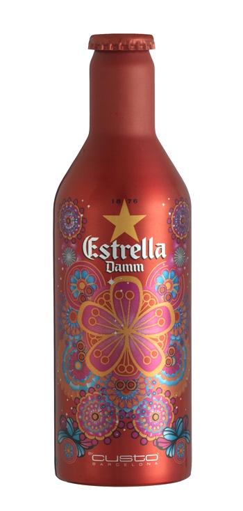 Estrella Damm botella