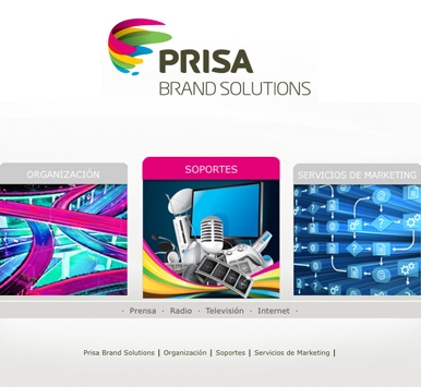 Prisa Brand Solutions lanza su web corporativa
