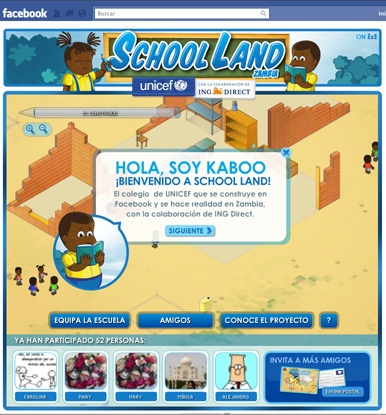 UNICEF España lanza School Land