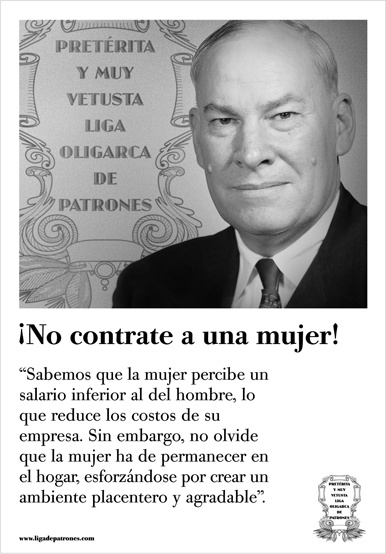 No contrate mujeres