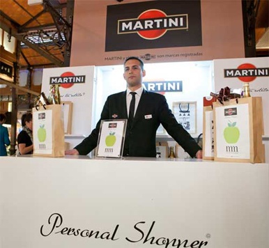 Martini presenta a su personal shopper en el Mercado de San Miguel