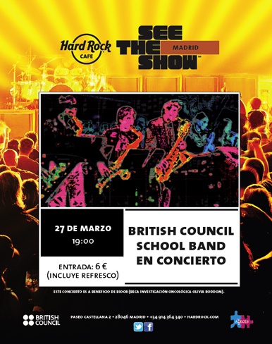 British Council School Band en Hard Rock Cafe