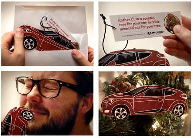 Hyundai decora el árbol de Navidad