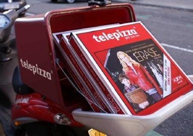 Telepizza también participó en la campaña de 