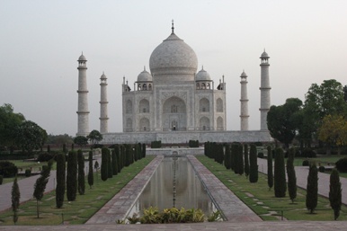 Taj Mahal, declarado Patrimonio de la Humanidad por la UNESCO