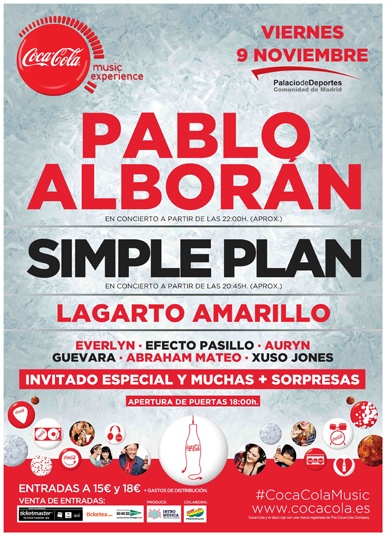 Concierto de Pablo Alborán con Coca-Cola