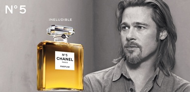 Brad Pitt para Chanel n5
