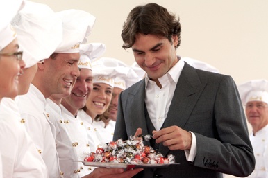 Federer y Lindt
