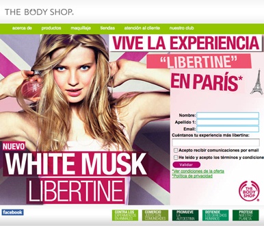 The Body Shop regala una “experiencia Libertine”