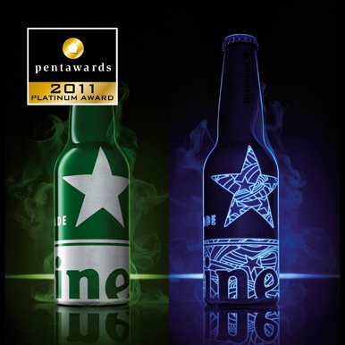 Pentaward premia el packaging de Heineken