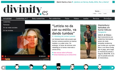 Divinity.es, el nuevo portal de Telecinco