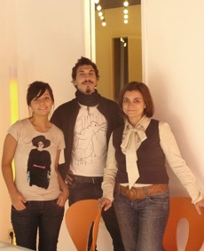 Begoña Aráez, Federico García Arias y Magdalena Arancibia