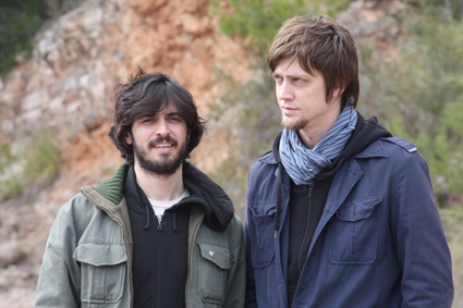 De izquierda a derecha Agus (Agustín Berruezo) y Andy (Andrés Muschietti) o lo que es lo mismo Doble Nelson