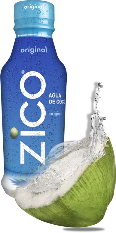 Zico, la nueva bebida de agua de coco
