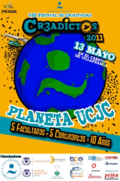 Creadictos 2011 conmemora el X Aniversario de la Universidad Camilo José Cela