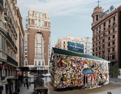 El Hotel Basura de Coronita llega a Madrid