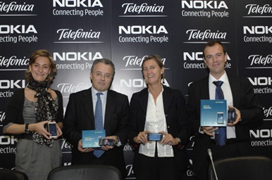 Telefónica y Nokia presentan sus móviles ecológicos