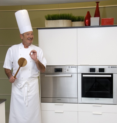 La cocina de Arguiñano en Antena 3 se ha equipado con nuevos electrodomésticos Bosch