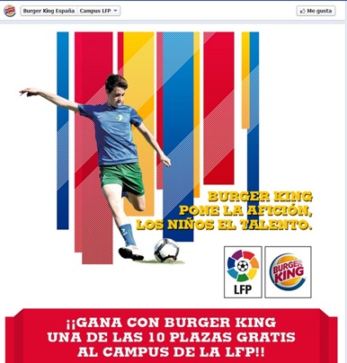 Burger King fomenta la integración infantil con el deporte