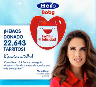 Hero Baby dona 22.600 “Tarritos de Felicidad”