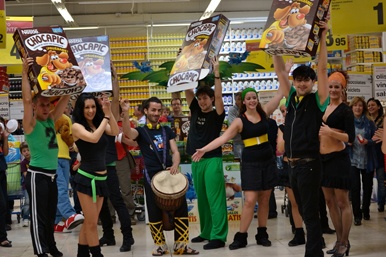 Flashmob de Cereales Nestlé