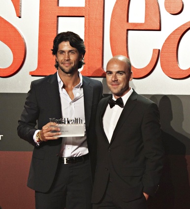 Fernando Verdasco recoge su Premio Hombre del Año 2010