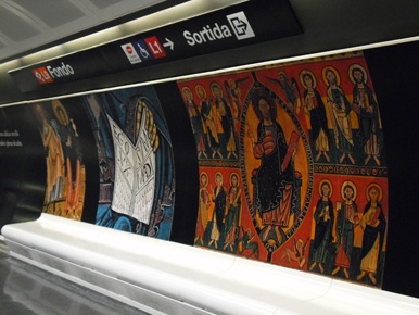 El metro de Barcelona, más artístico que nunca