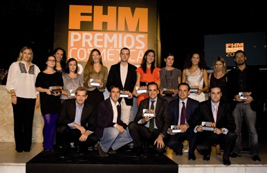 Galardonados en la quinta edición de los Premios Cosmética de FHM