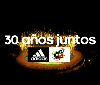 Adidas renueva contrato con la Federación Española de Fútbol