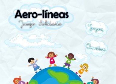 Aero-líneas, el juego solidario de Cuadernos Rubio