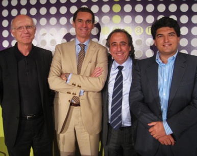 Lluís Fatjó-Vilas, José Carlos Gutiérrez, Emilio Duró y Daniel Cuende