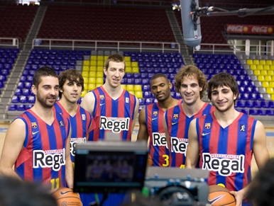 Los jugadores del Regal FC Barcelona protagonizan el nuevo spot de su patrocinador