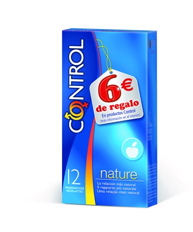 6€ por la compra de preservativos Control