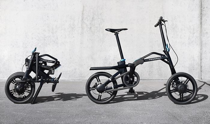 Peugeot lanza una bicicleta eléctrica plegable
