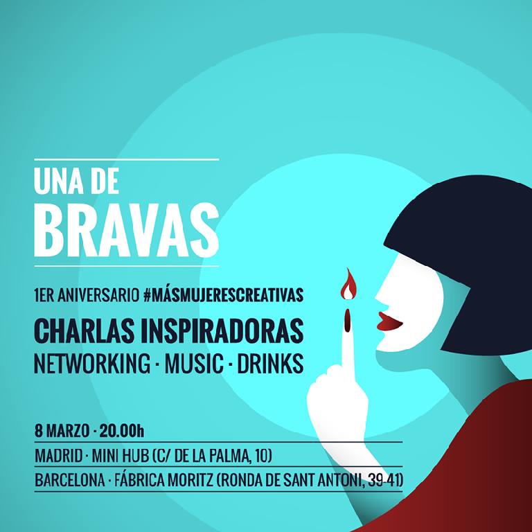 #MásMujeresCreativas celebra su aniversario con 'unas bravas'