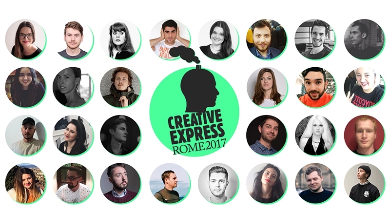 El Creative Express hace escala en Roma
